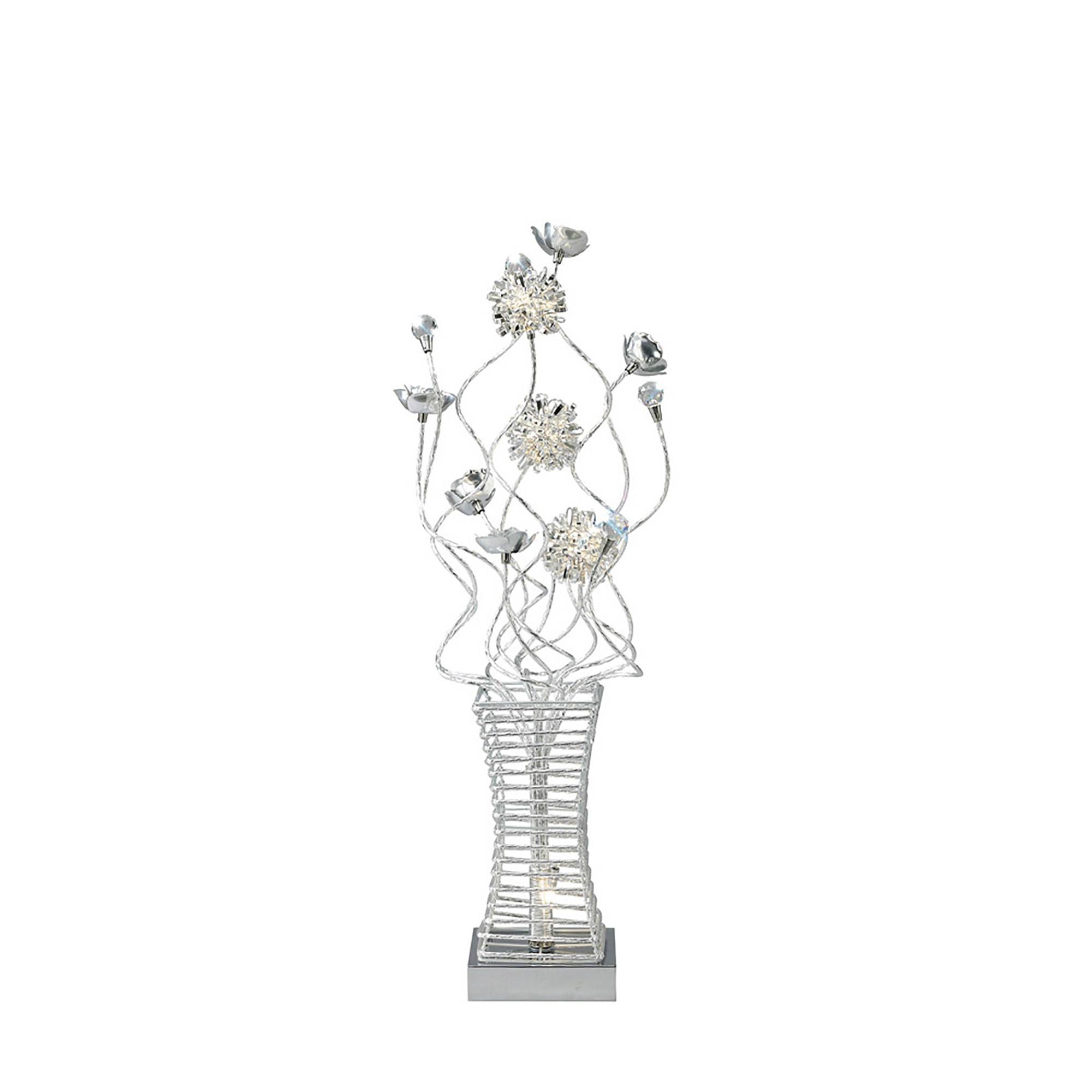 IL70326  Majella Crystal Table Lamp 4 Light